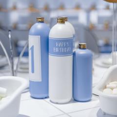 Набор бутылок пластиковых декоративных