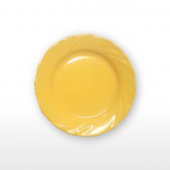 Тарелка SUN желтая