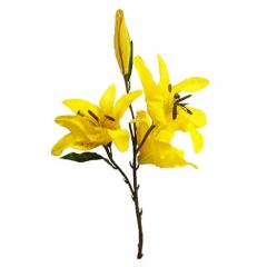 Цветок Лилия желтая