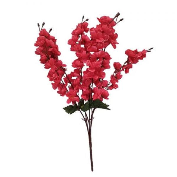 Цветок Гортензия карминово-красная