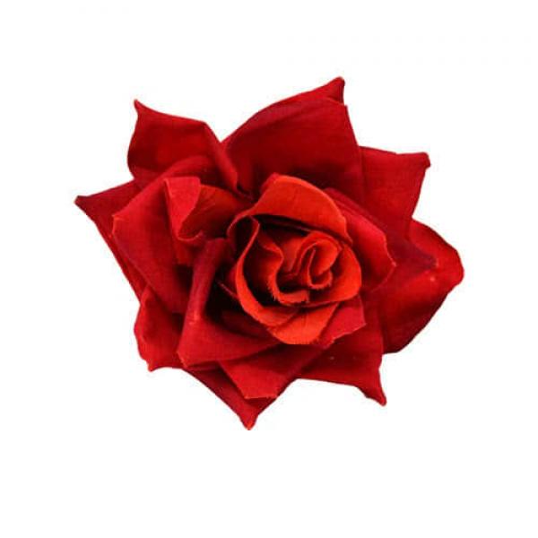 Цветок Роза алая